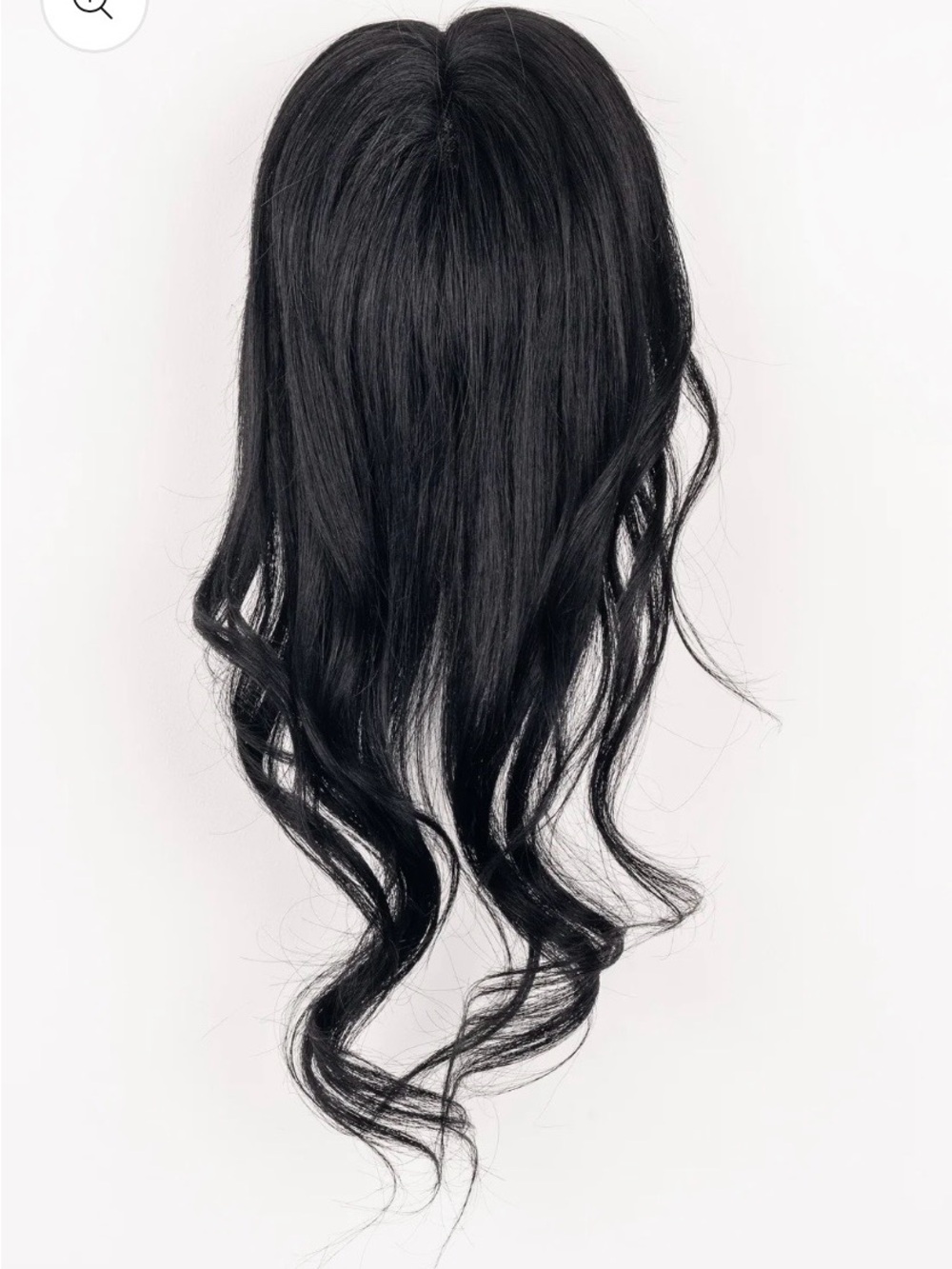 Lauren Ashtyn Hair Topper Midnight Black